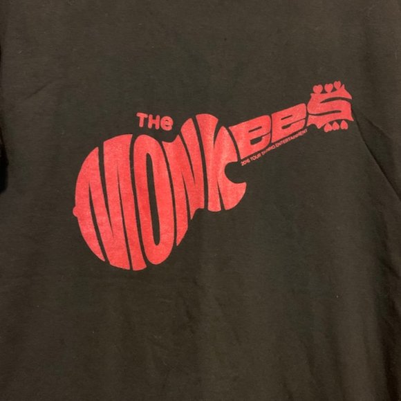 THE MONKEES 2016 TOUR SIZE MEDIUM T-SHIRT - Picture 2 of 3